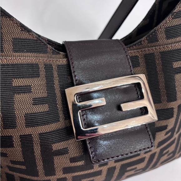 Fendi Zucca shoulder Women's Bag Authentic - Picture 3 of 14